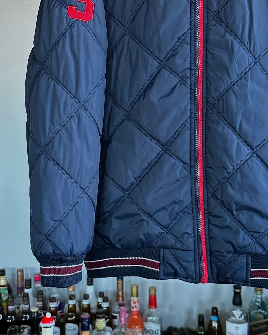 [XL]폴로 랄프로렌 빅포니 퀼팅 누빔 자켓 navy 상품이미지3