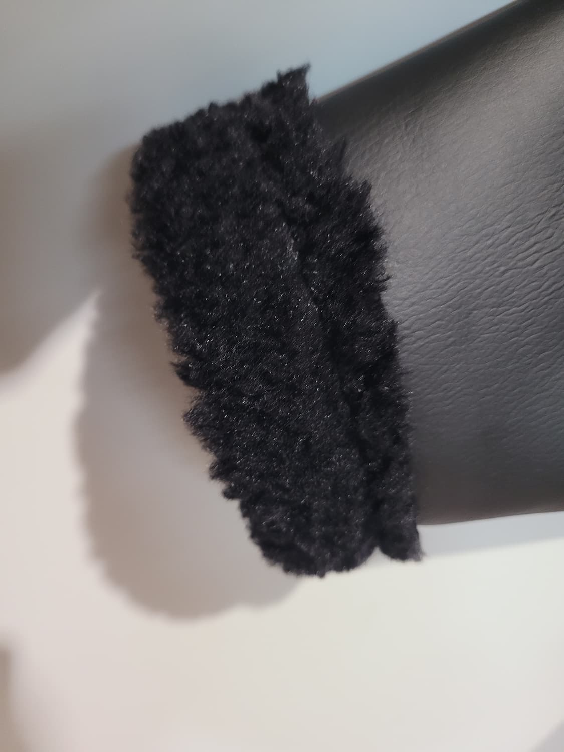 ZISBY 빅카라 세일러카라 블랙 무스탕 자켓 55~66 상품이미지4