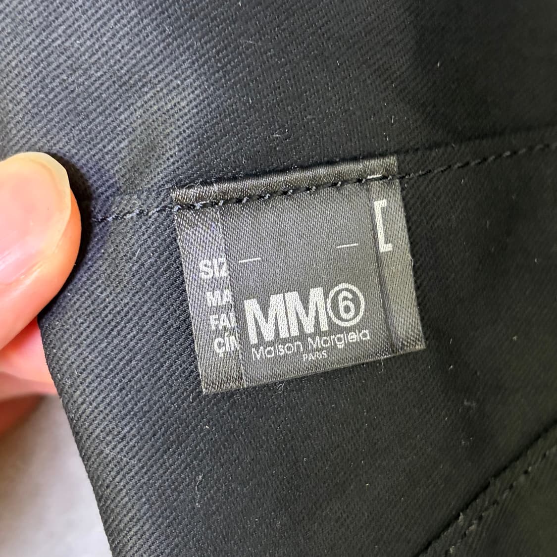 (새상품)MM6 마르지엘라 재패니즈백 캔버스 버전 블랙 상품이미지8
