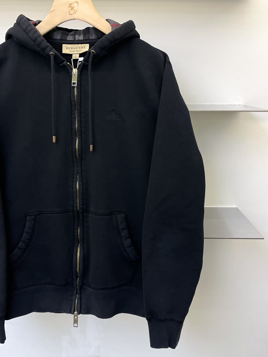 버버리 투웨이  이퀘스트리안 나이트 집 후디 상품이미지3