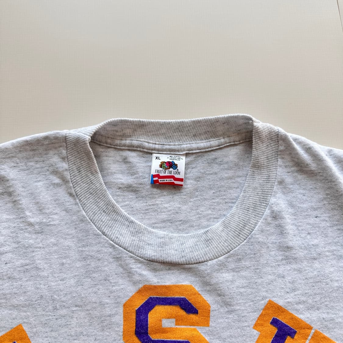 90s LSU 타이거 롱슬리브 빈티지티 (USA)  상품이미지4