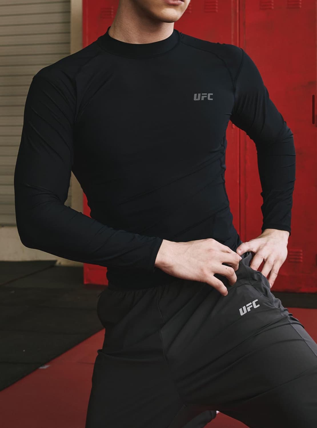 Ufc 머슬핏 긴팔 레쉬가드 상품이미지4