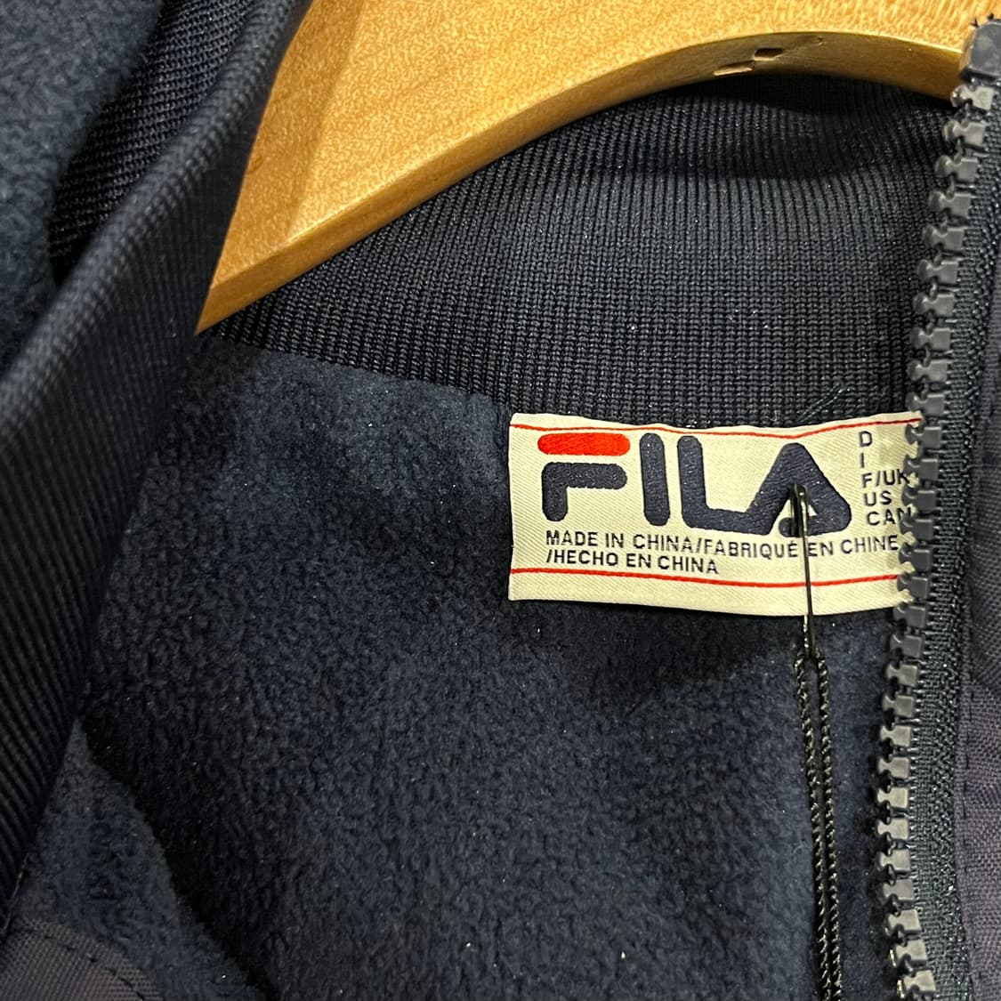 Fila 휠라 배색 후드 집업 자켓 상품이미지10