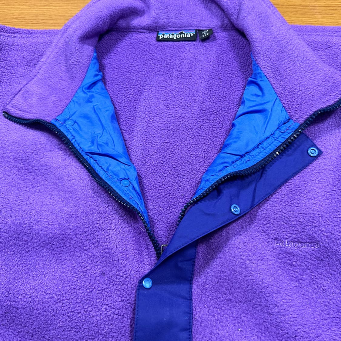 빈티지 파타고니아 하프집업 플리스 풀오버 1991 (L) 상품이미지9