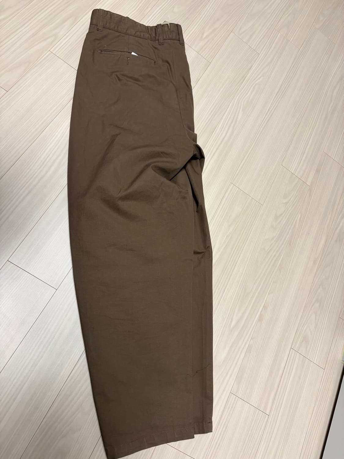 러프사이드 치노팬츠 브라운 3사이즈 상품이미지3