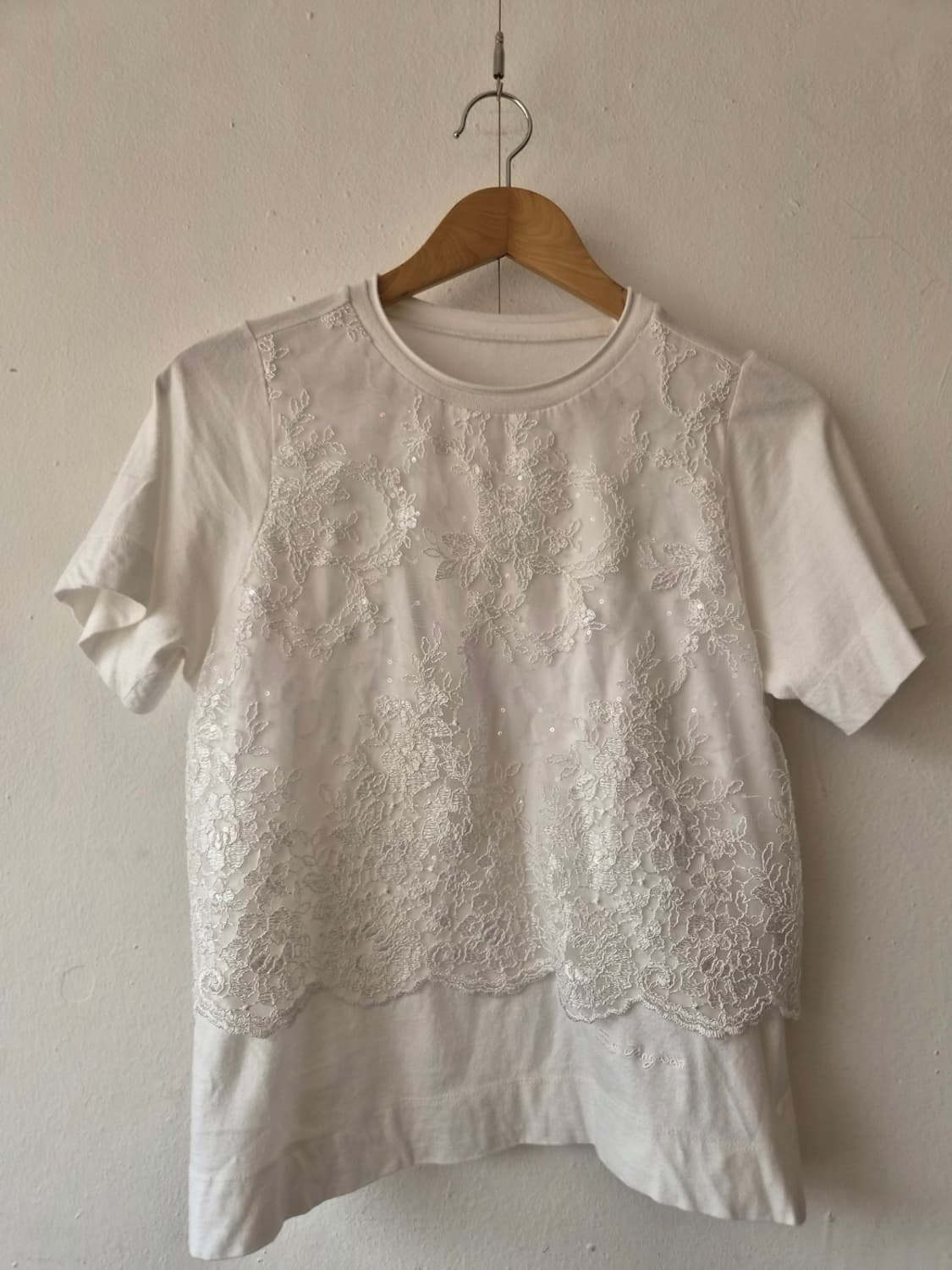 손정완 여성 비즈반팔티셔츠 85-92-160사이즈 상품이미지2