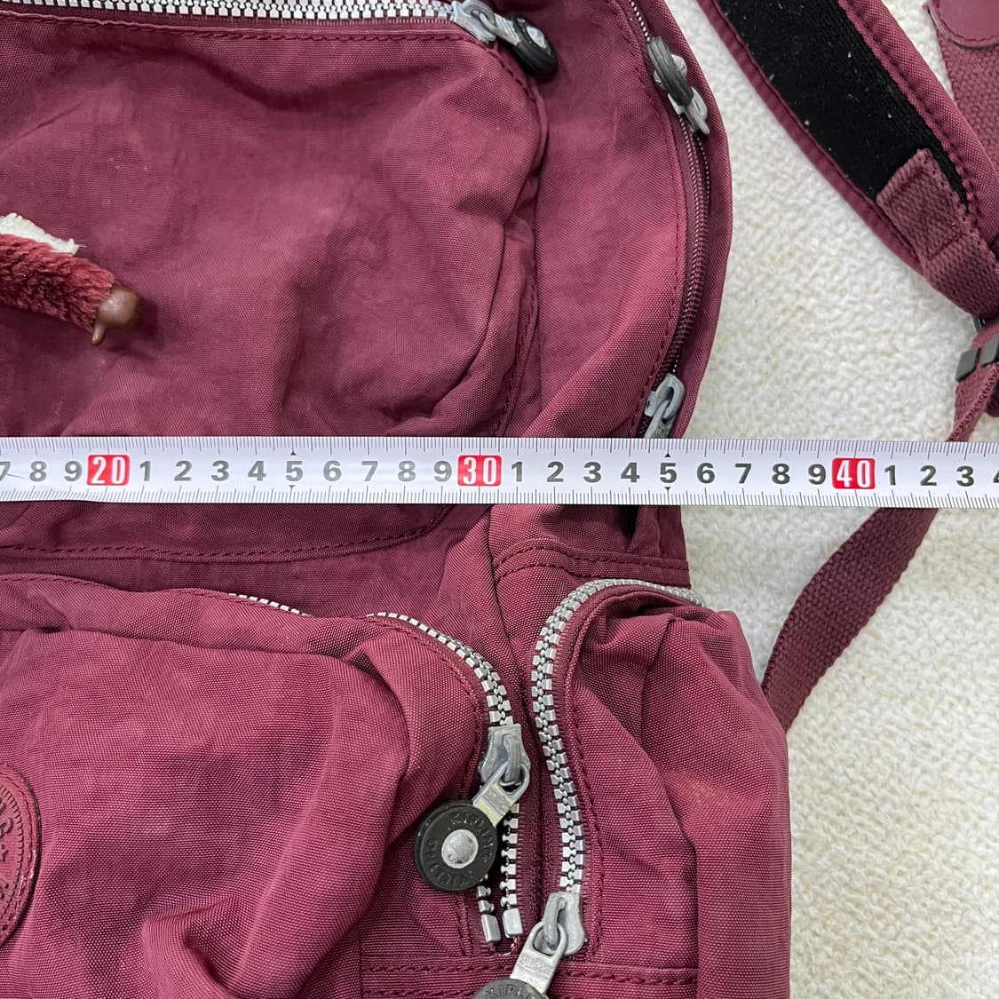 실측확인 키플링 빈티지 백팩 0406M 상품이미지7