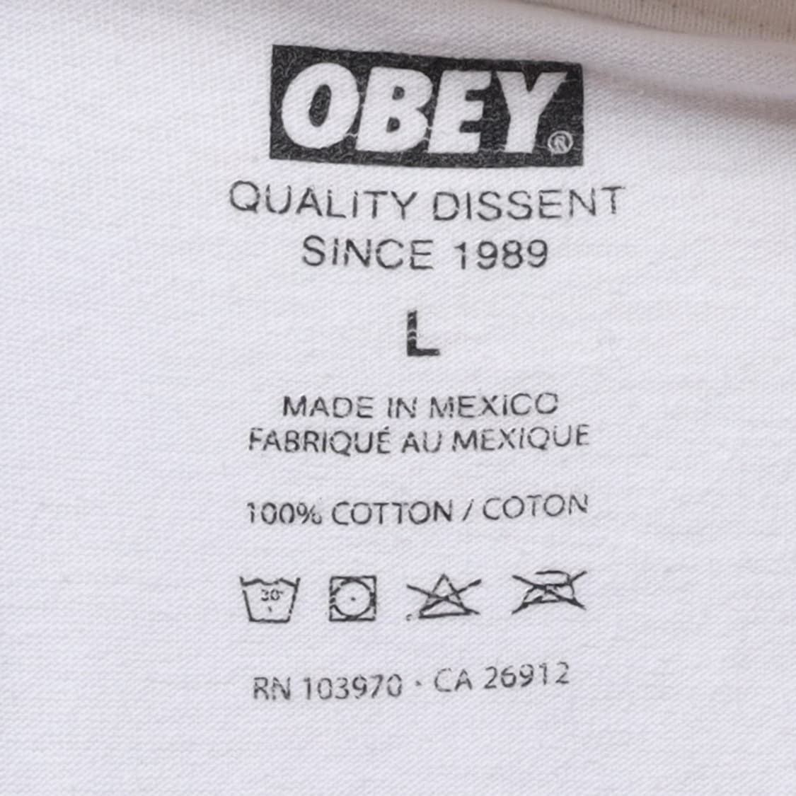 오베이 Obey Printing T-shirt 
 상품이미지7