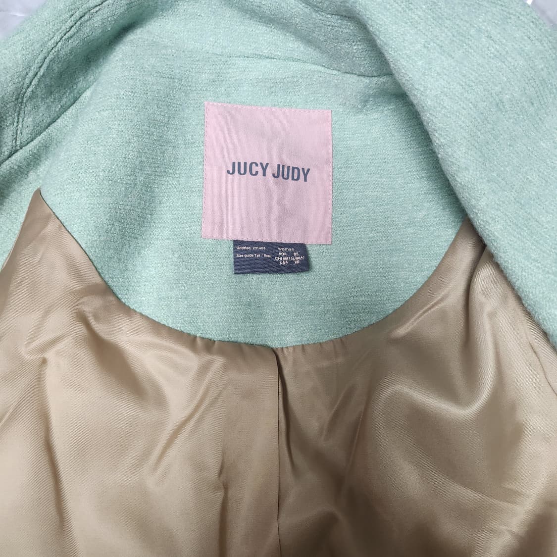 《새상품》쥬시쥬디 롱코트 상품이미지8