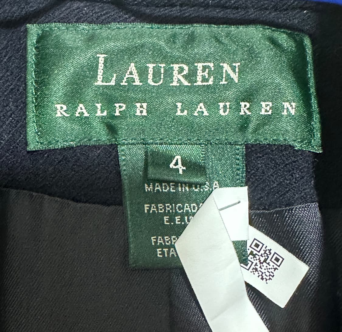 폴로 랄프로렌 울 100 골드 버튼 네이비 블레이저 4사이즈 상품이미지5