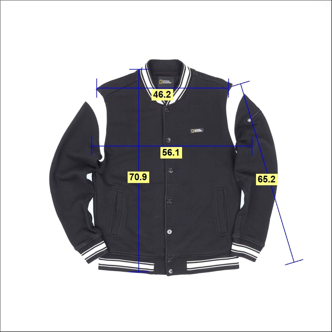 M 내셔널지오그래픽 봄 다이마루 스타디움 자켓 4239 상품이미지8