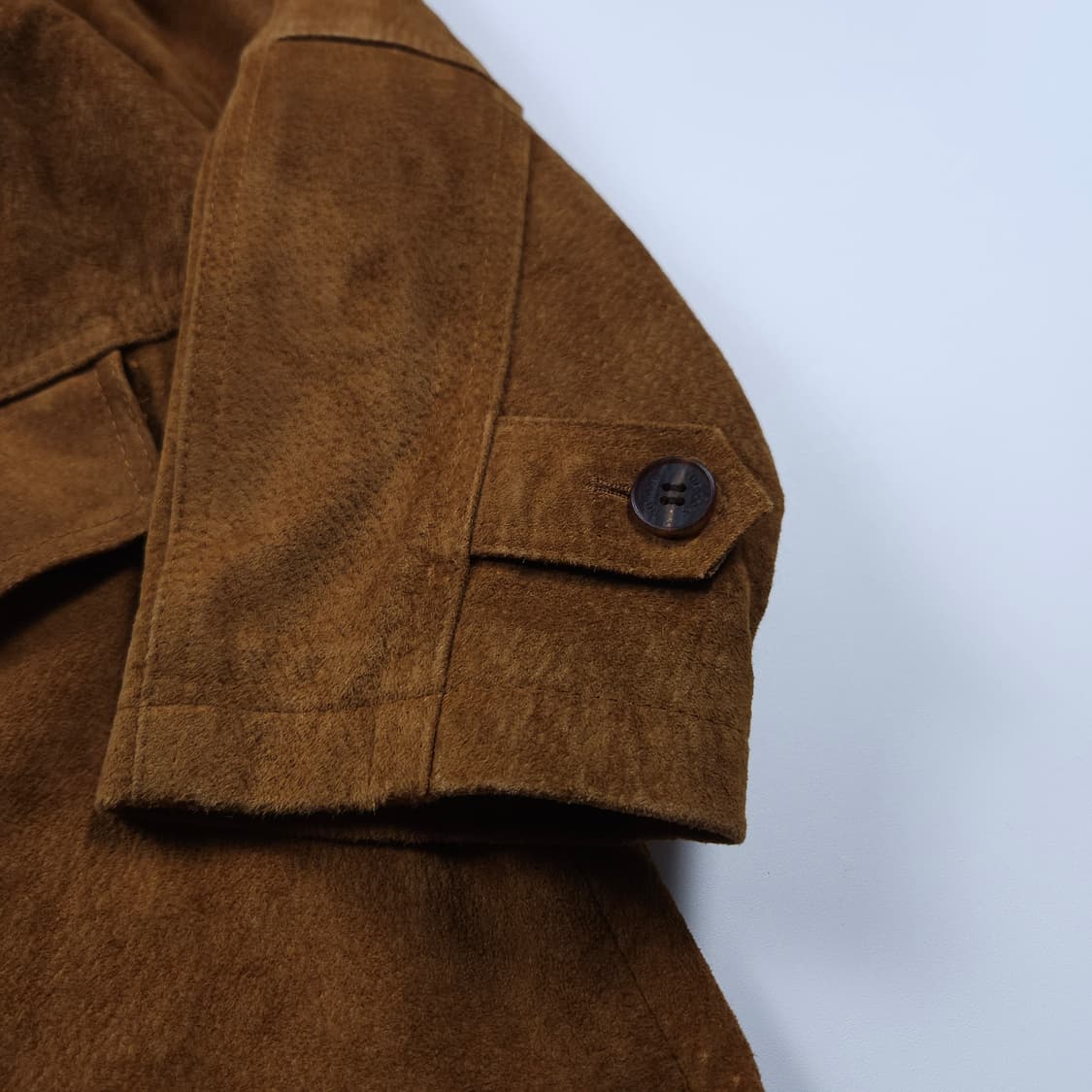 더 코인 혹스 스킨 브라운 스웨이드 자켓(M) 상품이미지3