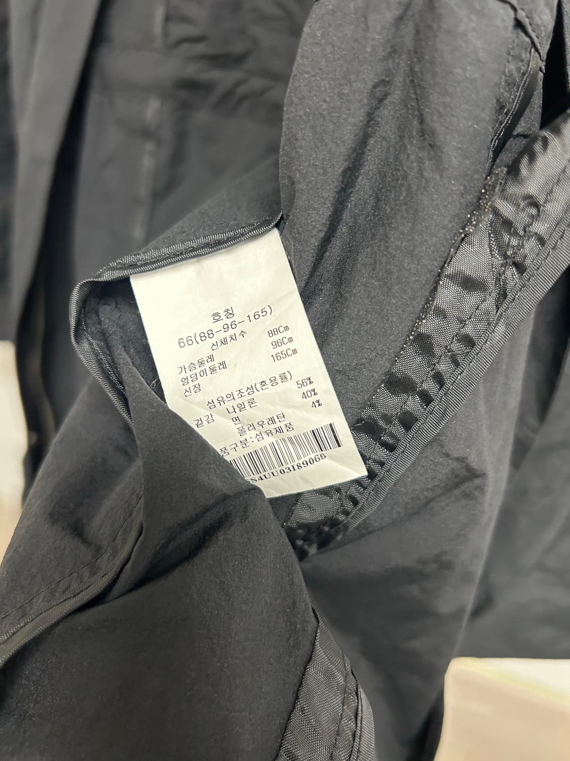 ab.plus 블랙 후드 코트 66 상품이미지6