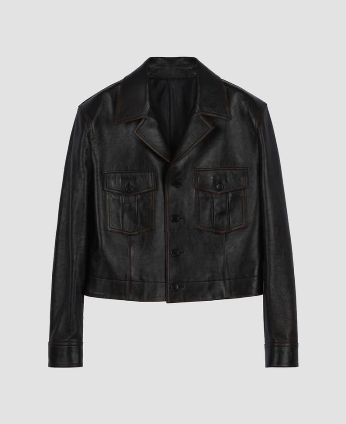 렉토 밀리터리 레더 L  상품이미지1