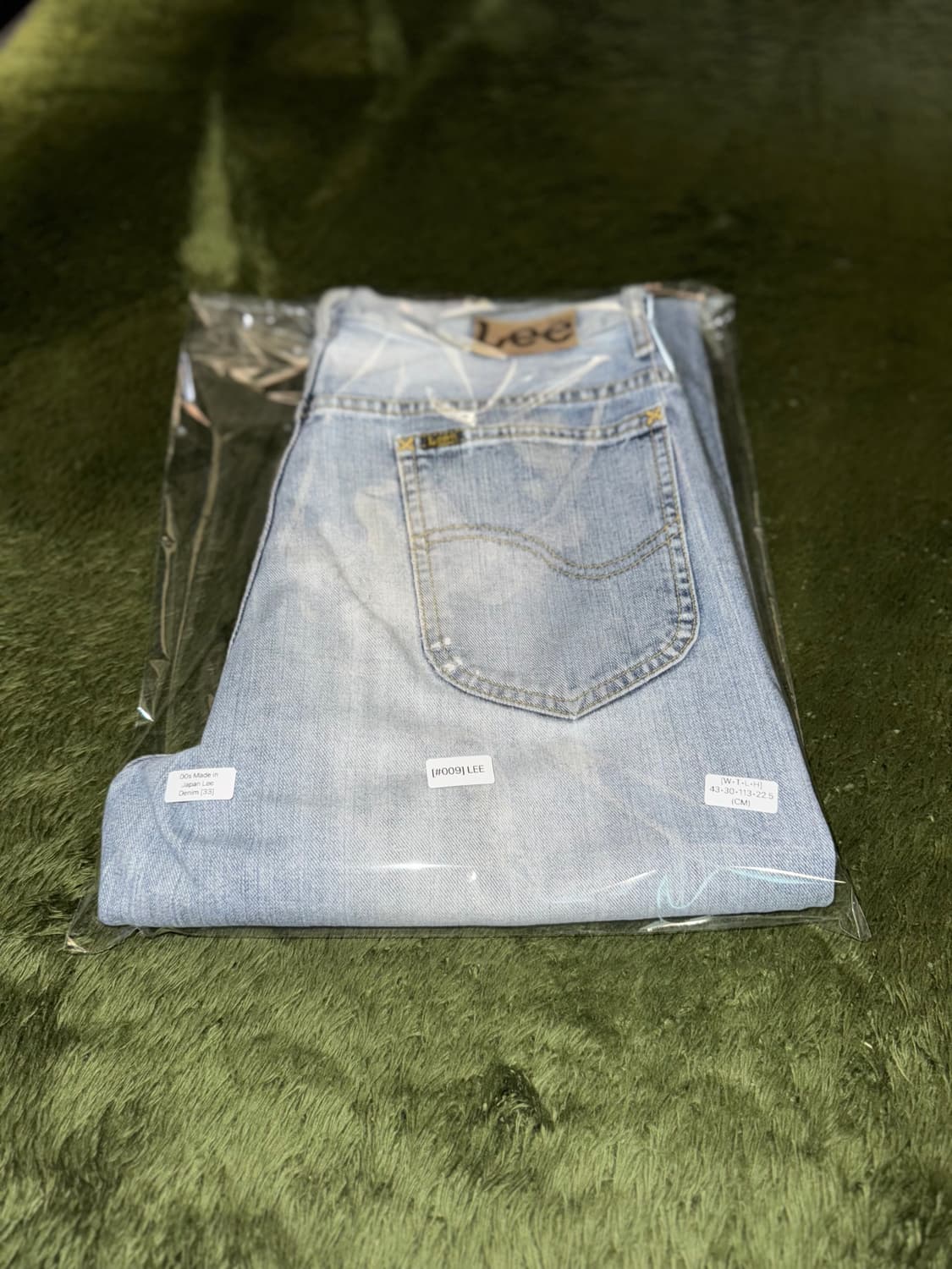 [33] 00s LEE 리 Made in JAPAN 빈티지 워싱 데님 상품이미지10