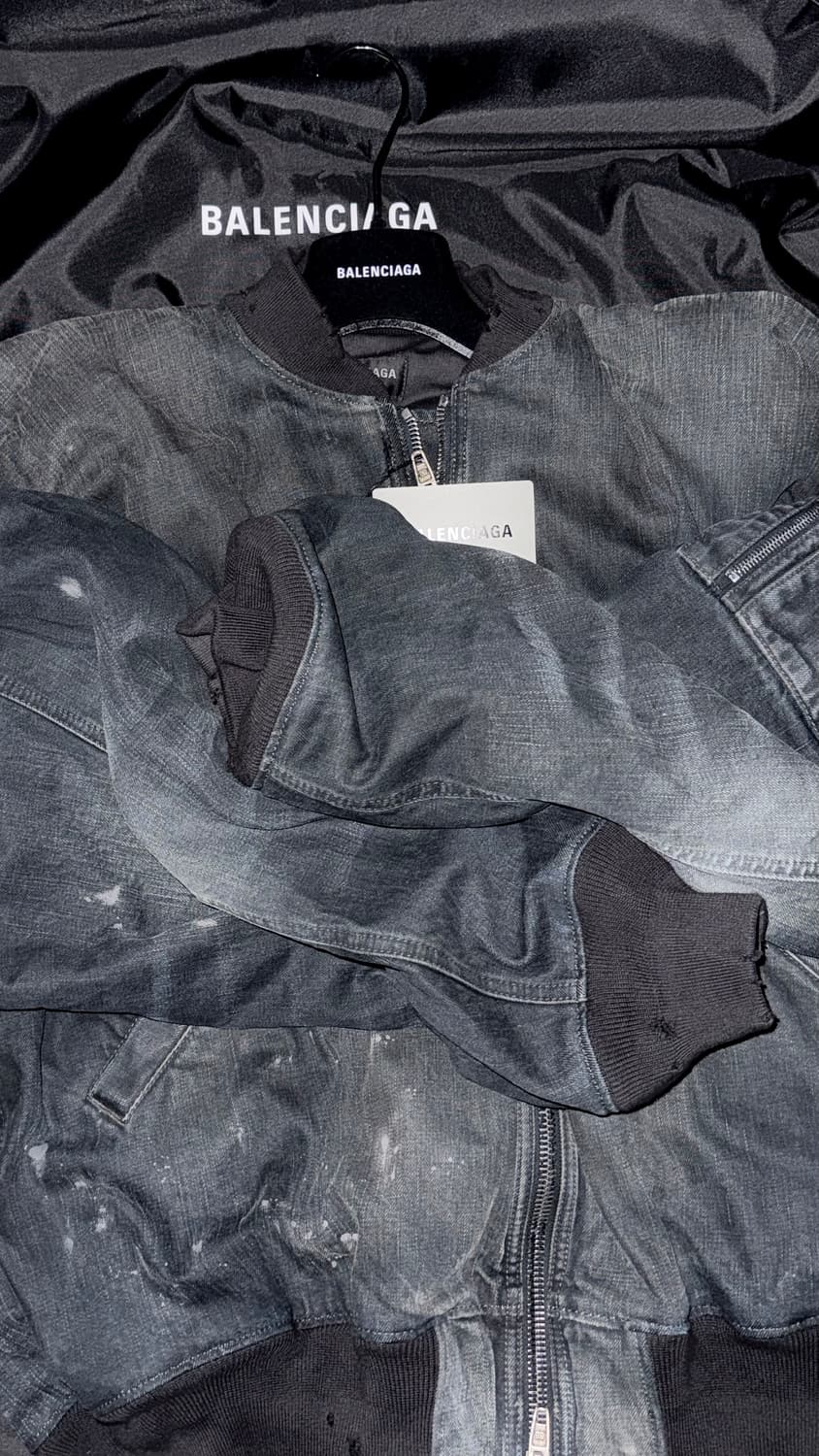 25ss 데님봄버 상품이미지1