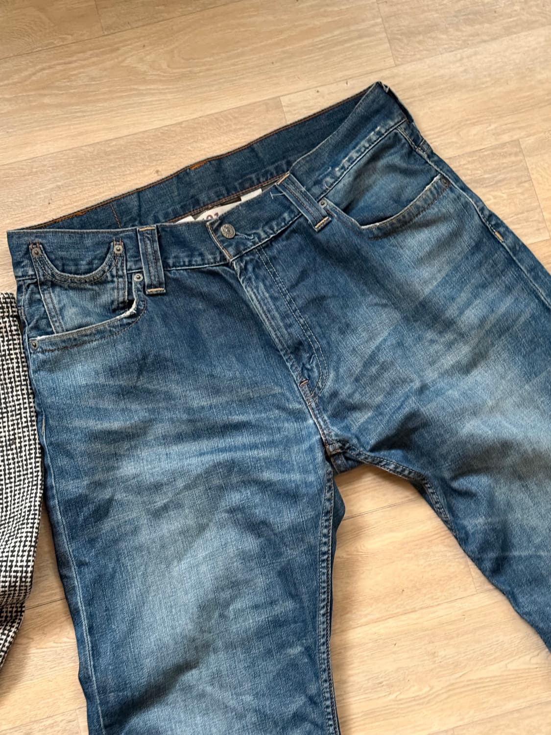 Levis 리바이스 601 34/33 빈티지 데님 스트레이트핏 상품이미지4