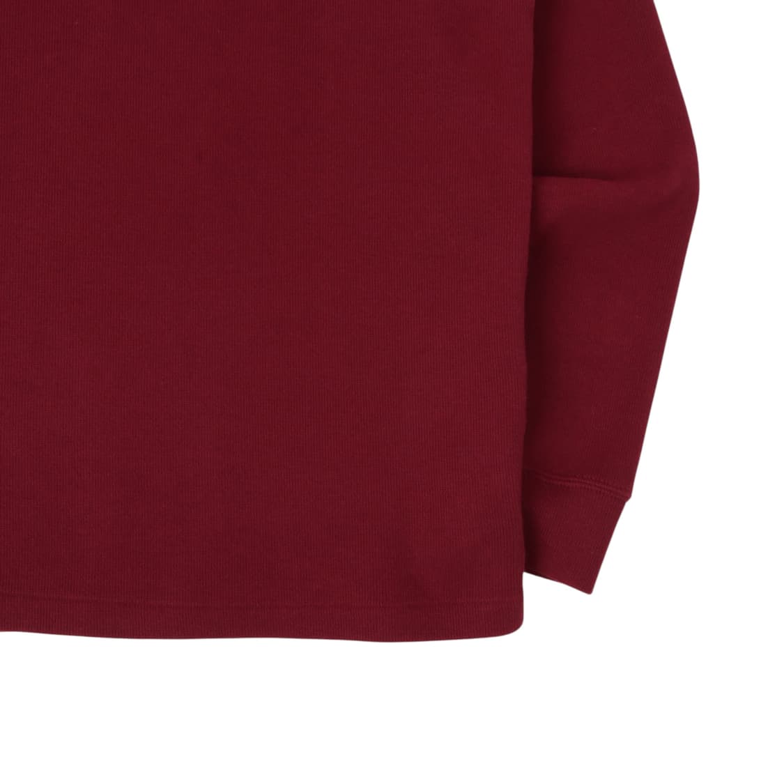 폴로 랄프로렌 버건디 하프 집 니트 상품이미지4