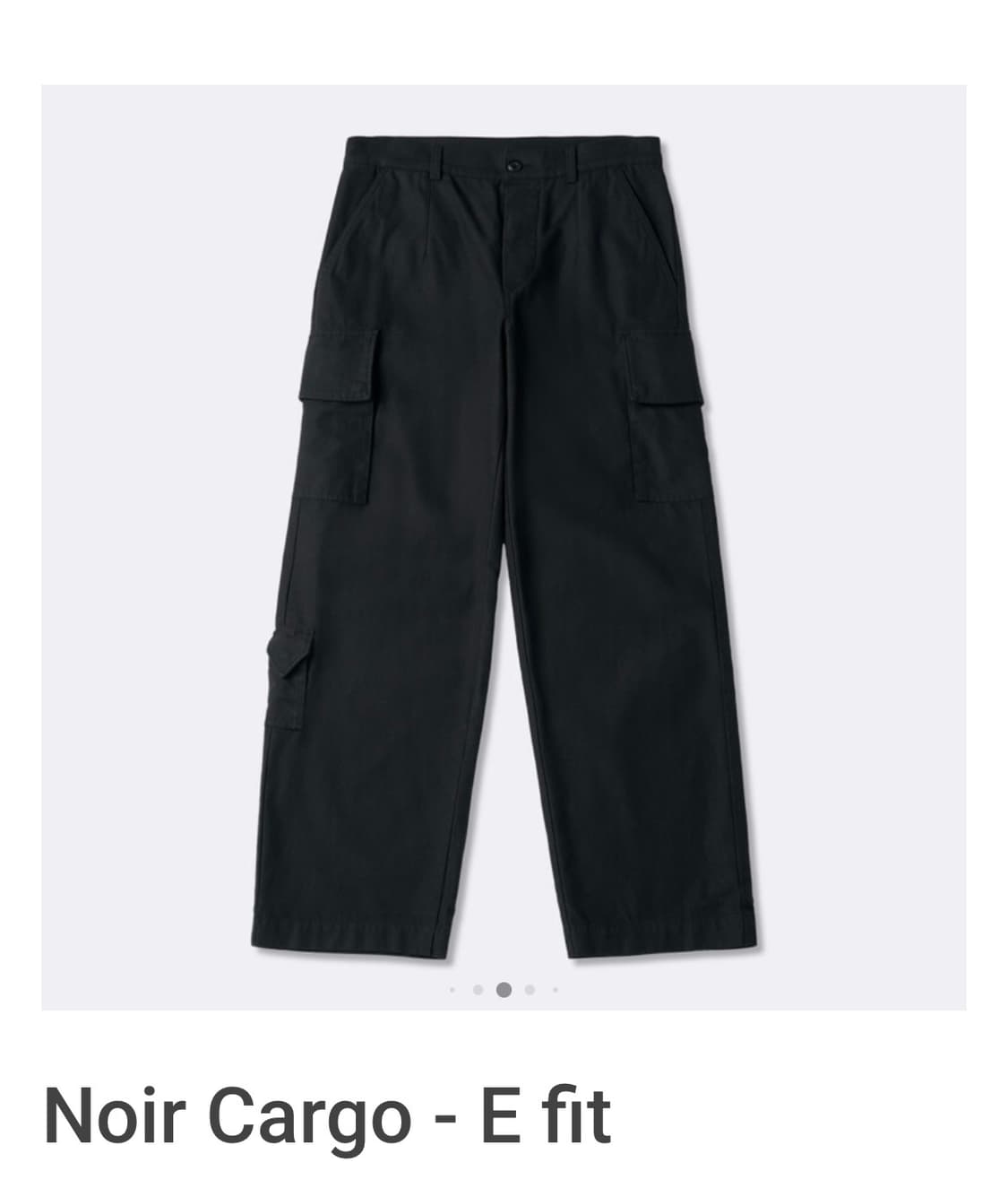 mudule mer 카고 팬츠 블랙색상 32사이즈 구매합니다! 상품이미지1