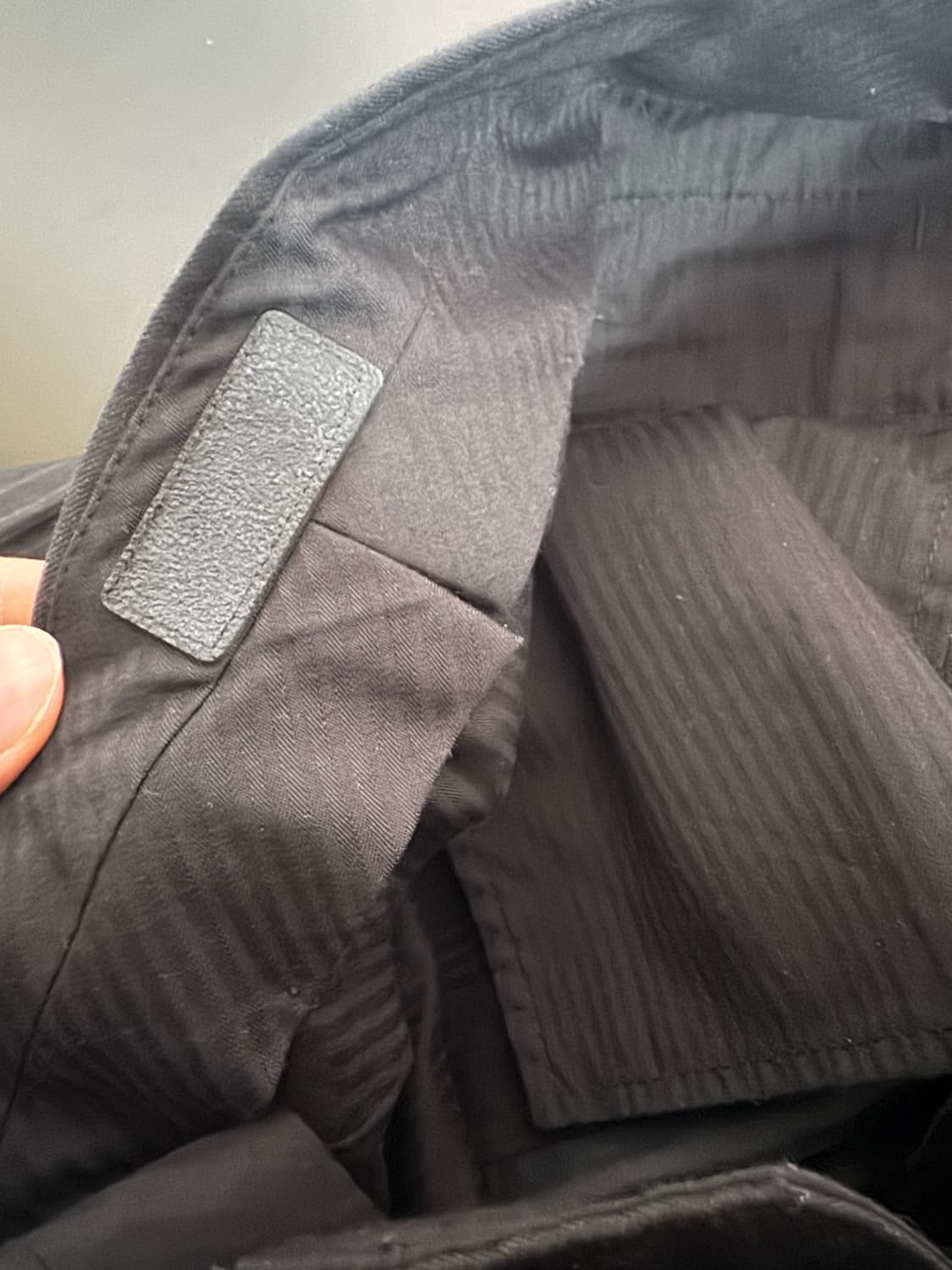 정품!! 지방시 캐시미어 혼용 스트라이프 정장 셋업 블랙 M 상품이미지9