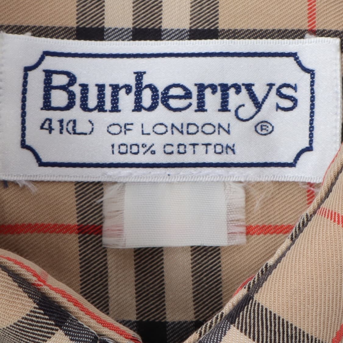 버버리 베이지 노바체크 셔츠 상품이미지8