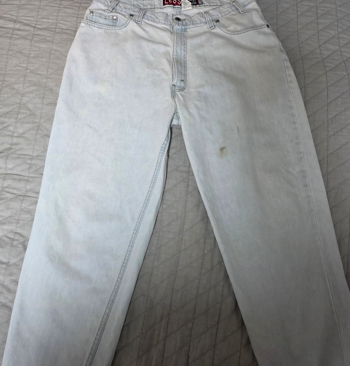 [38X30] 90s 빈티지 리바이스 실버탭 루즈핏 ver. 아이스진 상품이미지1