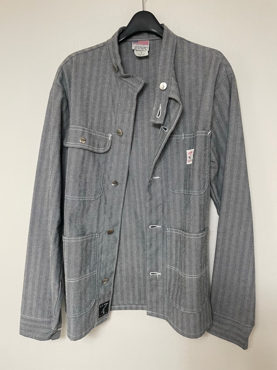 Lc king (pointer brand) 스트라이프 워크 자켓 상품이미지1