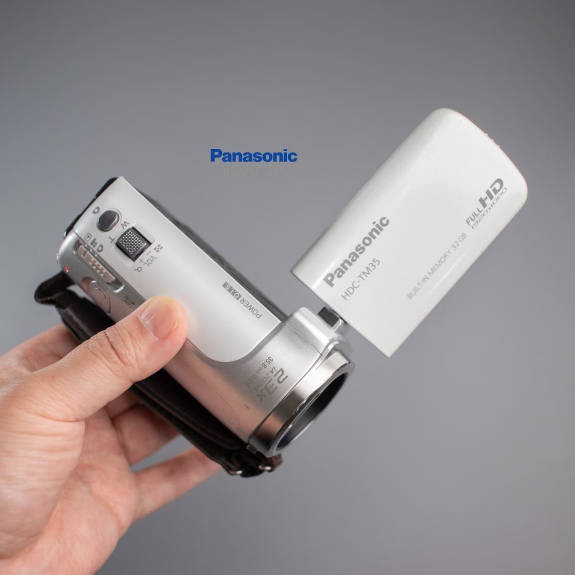 고마츠 나나캠코더 파나소닉 tm35 화이트컬러 상품이미지5