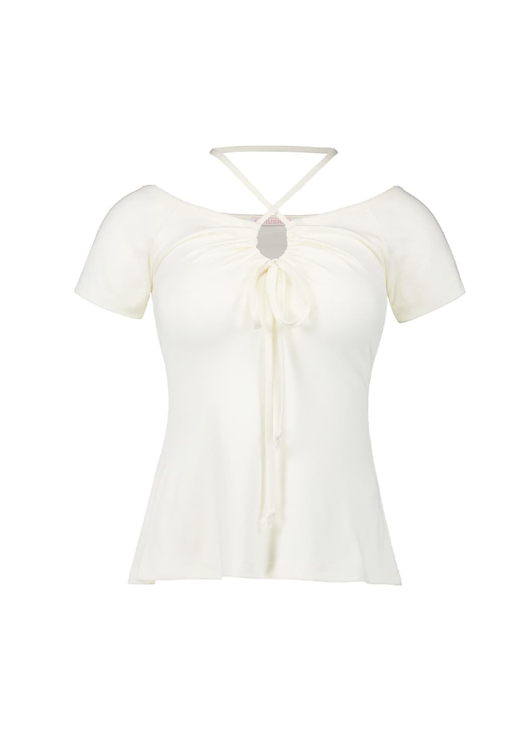 포어링 BAMBI HALTER TOP [IVORY] 상품이미지2