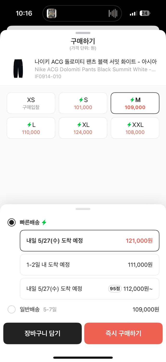 나이키 acg 돌로미티 팬츠 상품이미지2