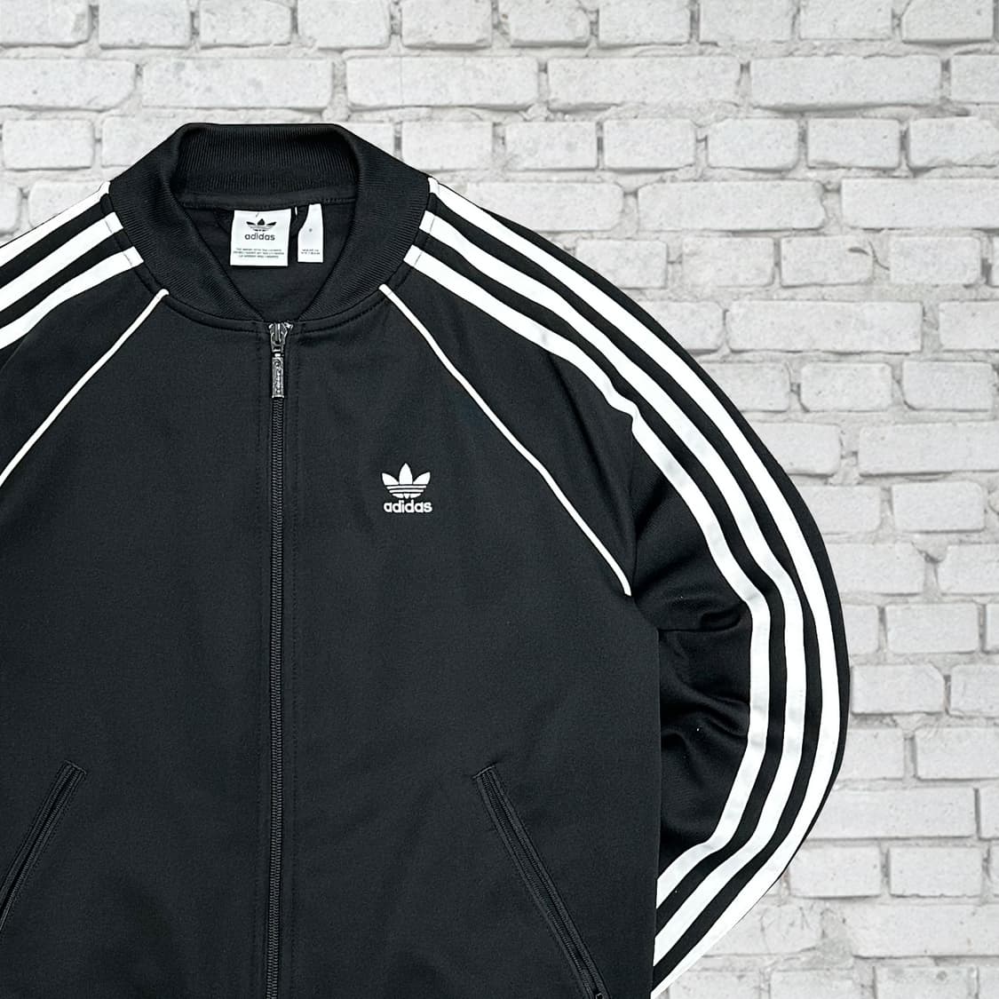 아디다스 신형 빈티지 슈퍼스타 블랙 져지 S 상품이미지1