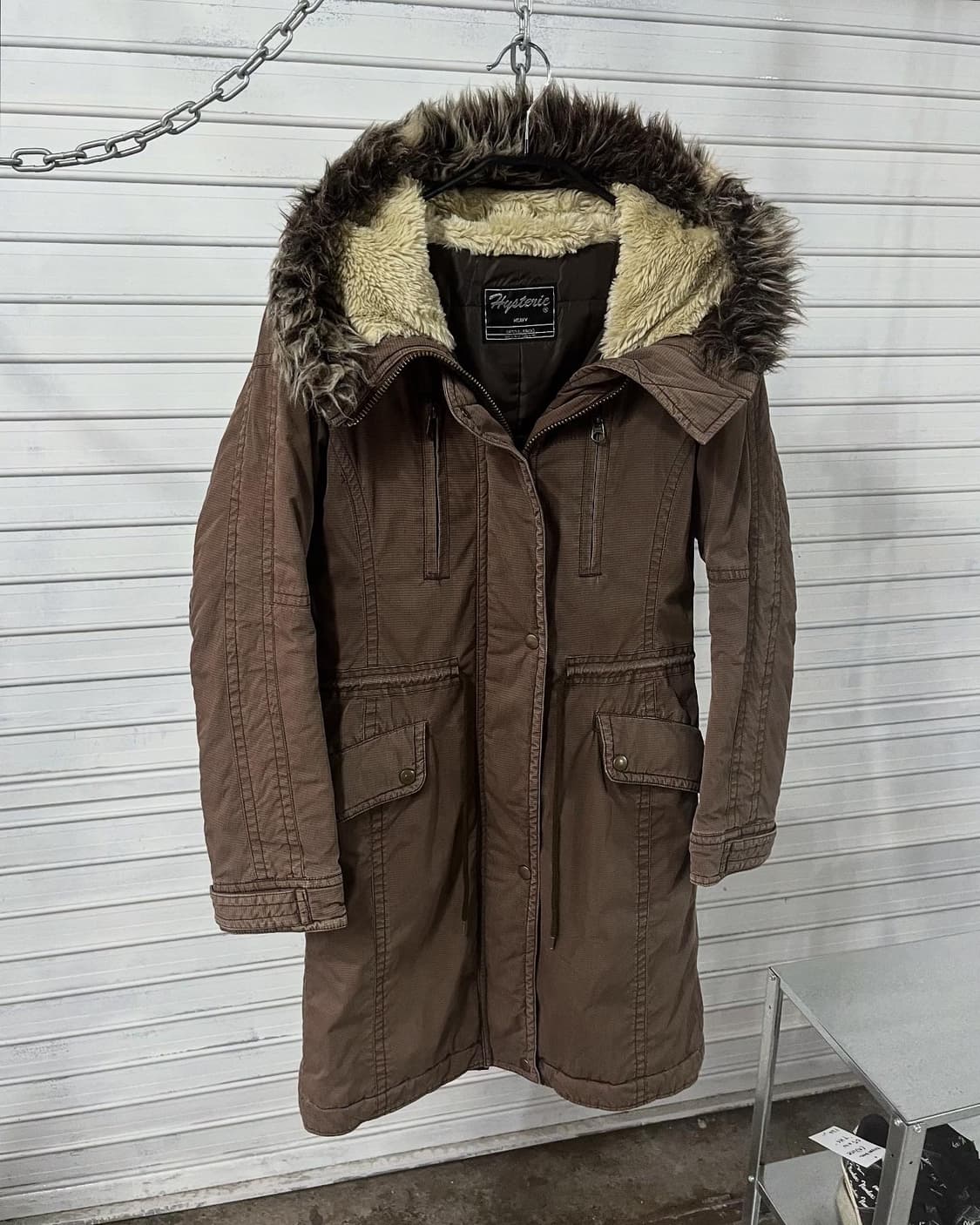 90s Hysteric Glamour military moz coat 상품이미지4