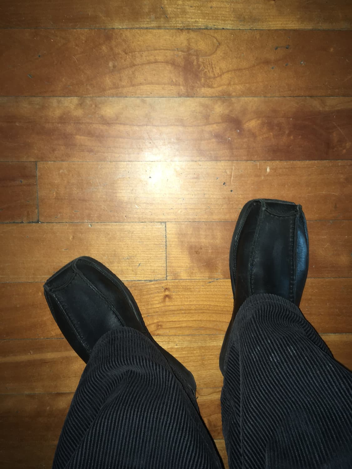 요지 야마모토 스퀘어토 레더 부츠 상품이미지8