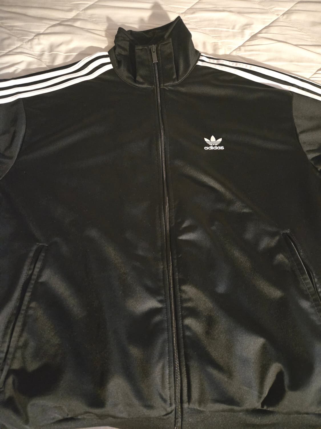 아디다스 파이어버드 져지 블랙 팝니다-US 버전 상품이미지1