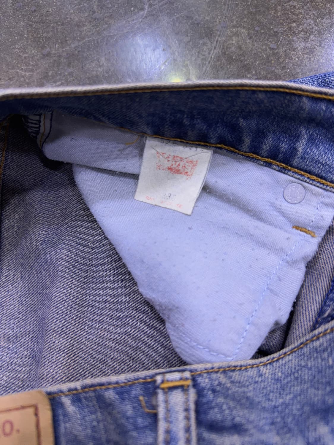 리바이스 529-0217 배기핏 릴렉스핏 재팬 메이드 데님팬츠 30 상품이미지10