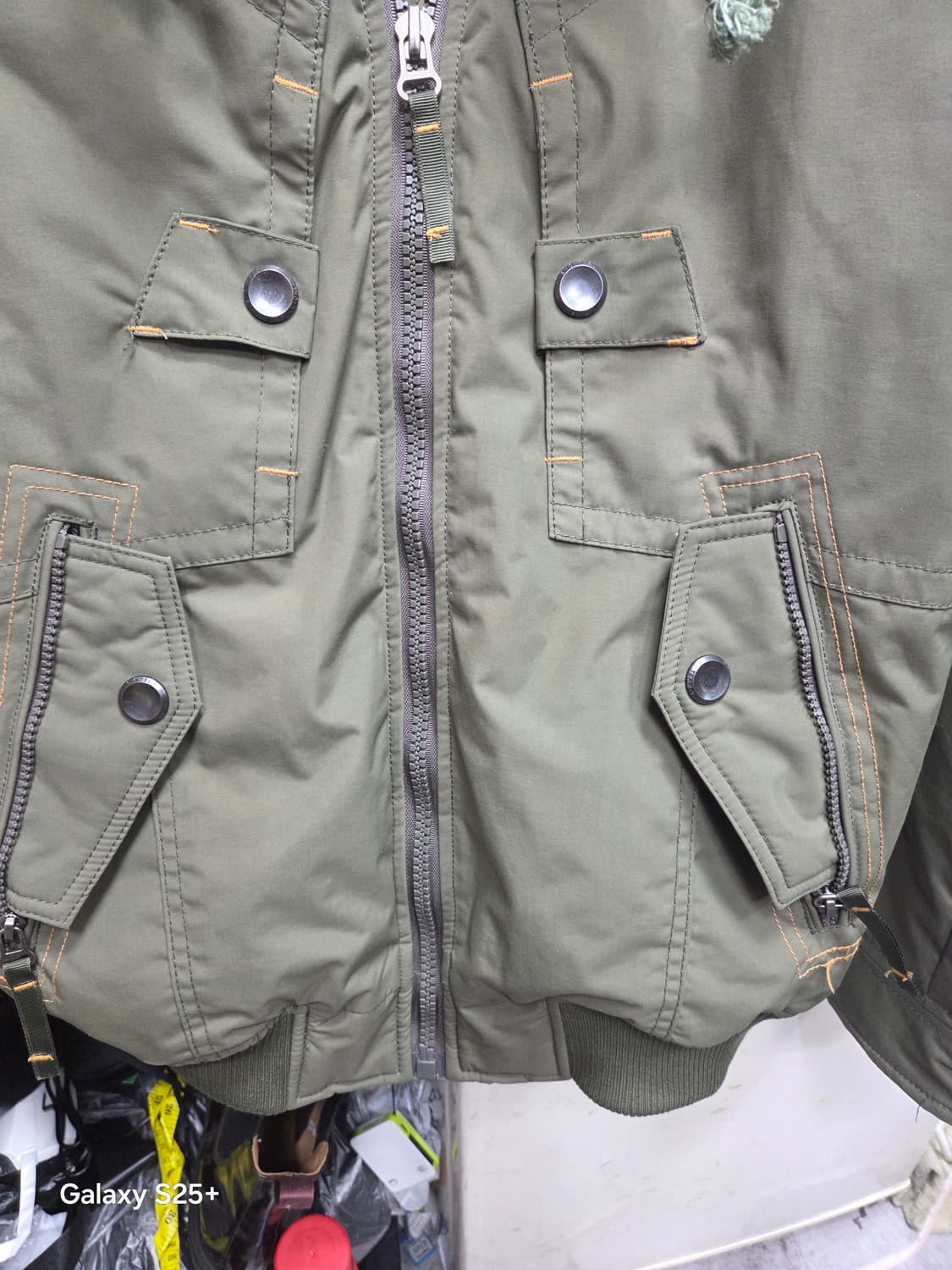 TEAM ONE  야상 빈티지   자켓 상품이미지3