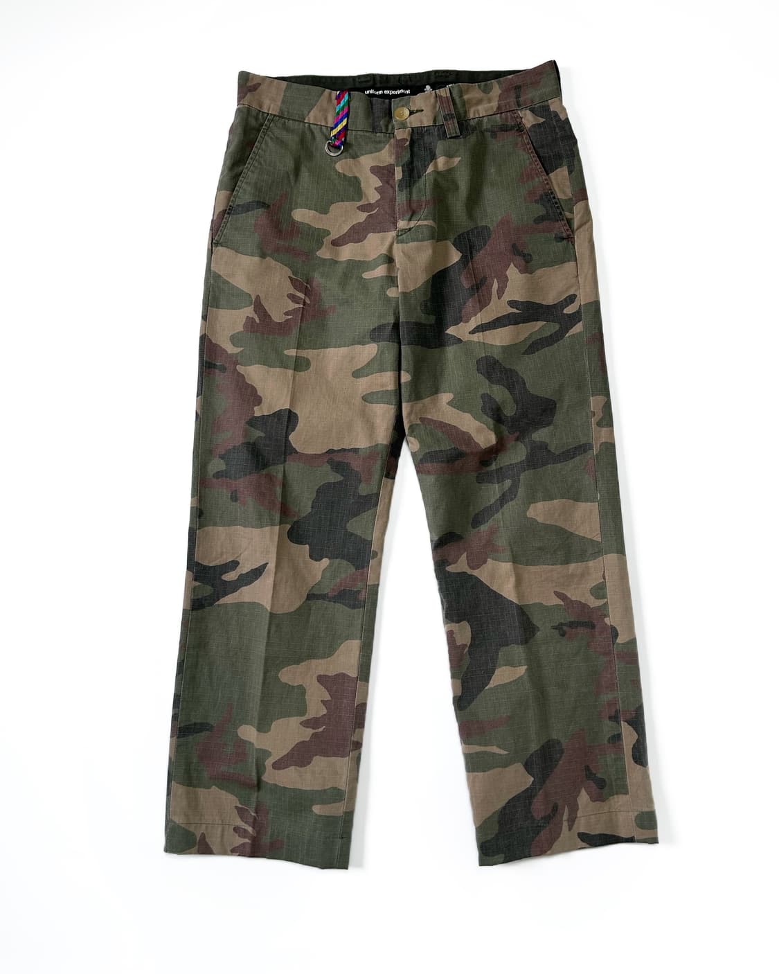 (40) 유니폼익스프리먼트 x 프라그먼트 카모플라쥬 코튼팬츠 상품이미지1