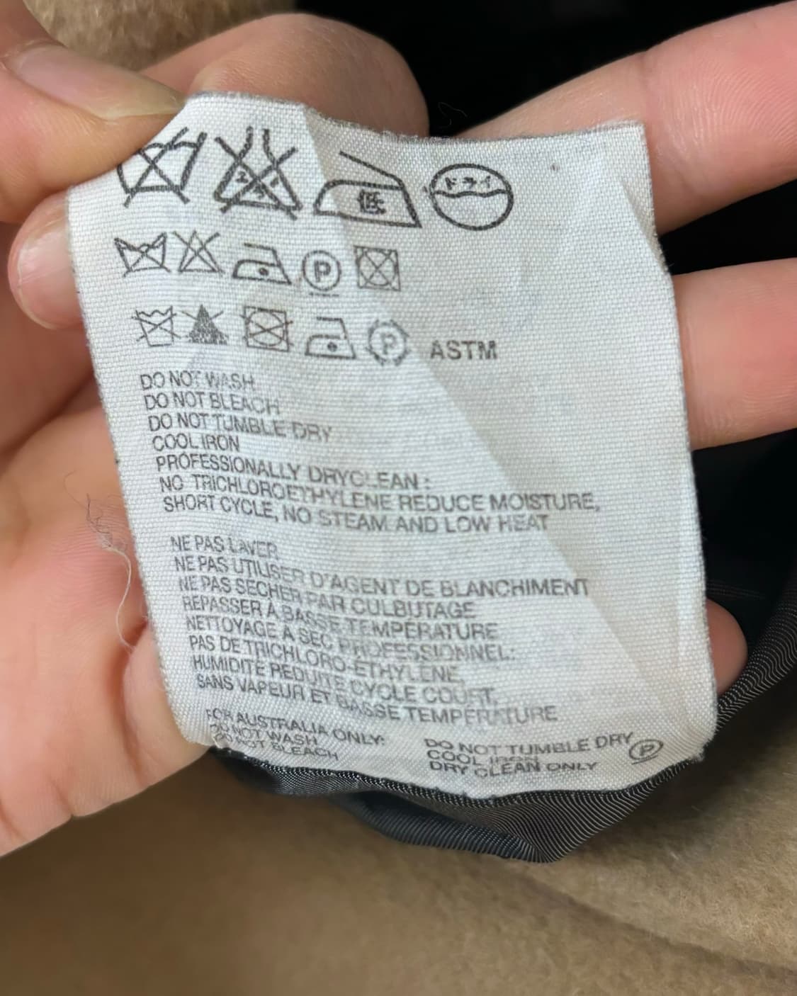 질샌더 베이지 싱글 브레스트 울 코트 상품이미지8