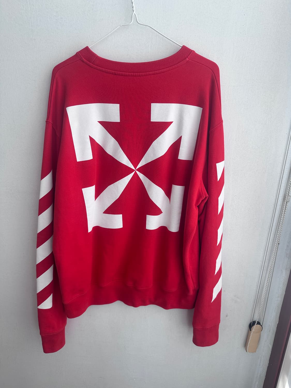 오프화이트 맨투맨 사이즈 xl 상품이미지6