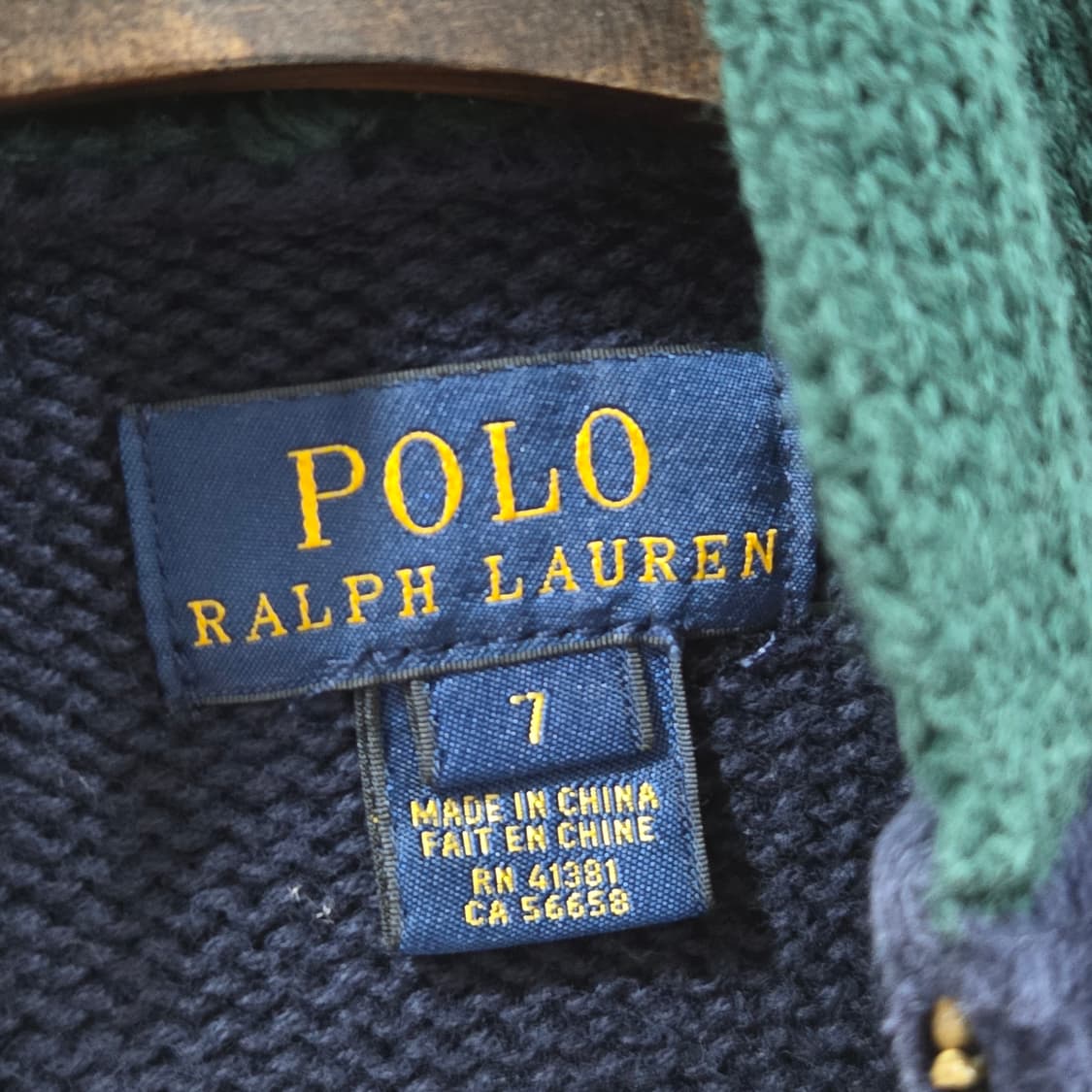 폴로랄프로렌 키즈 니트 후드집업 7  상품이미지3