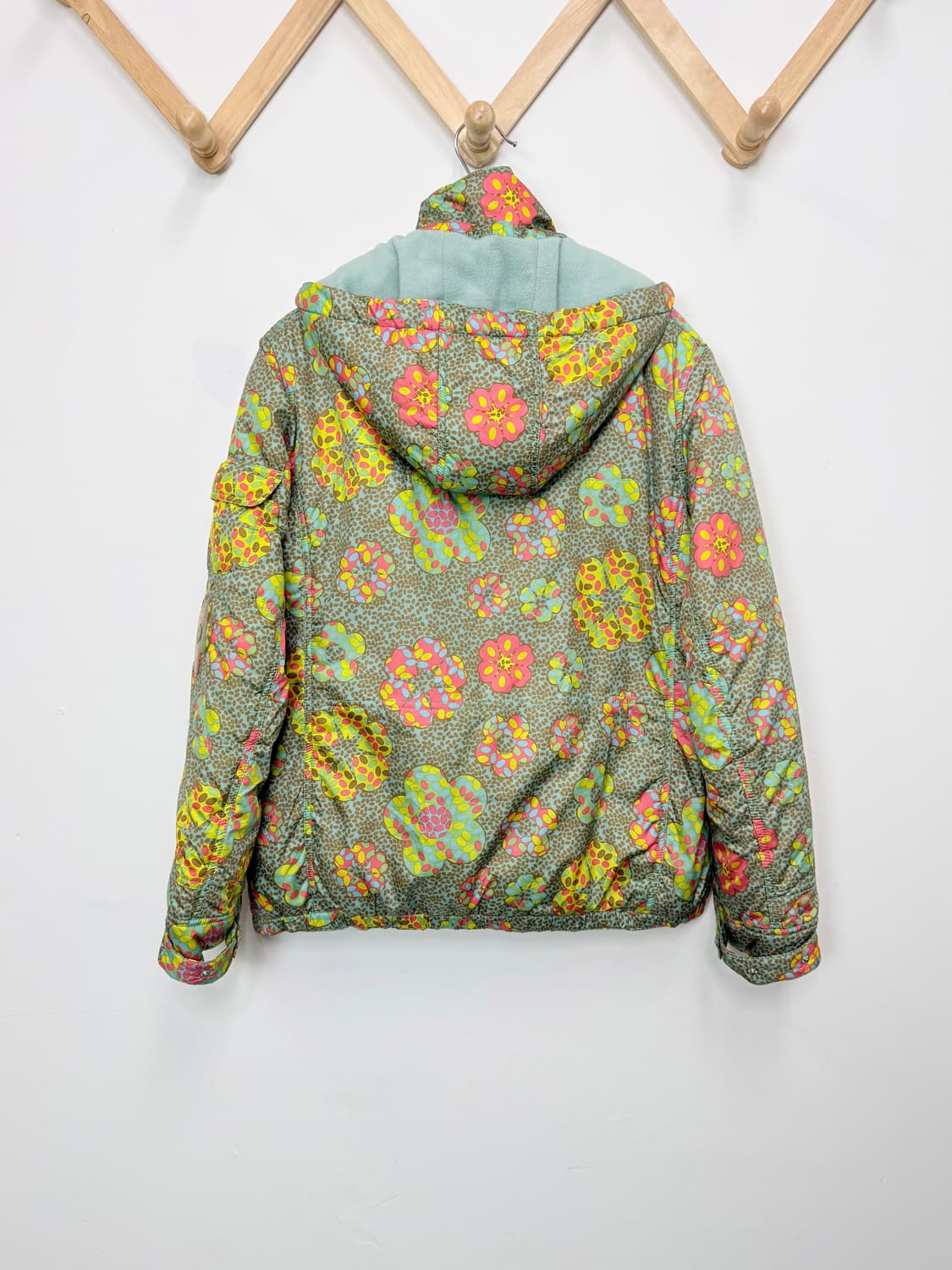 오일릴리 플리스 멀티포켓 후드자켓 상품이미지2