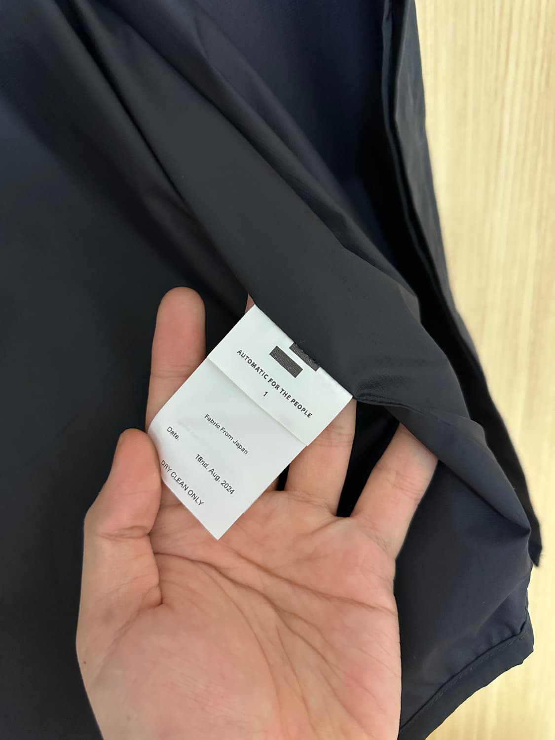 (1)오토매틱포더피플 커버 포켓 셔츠 상품이미지4