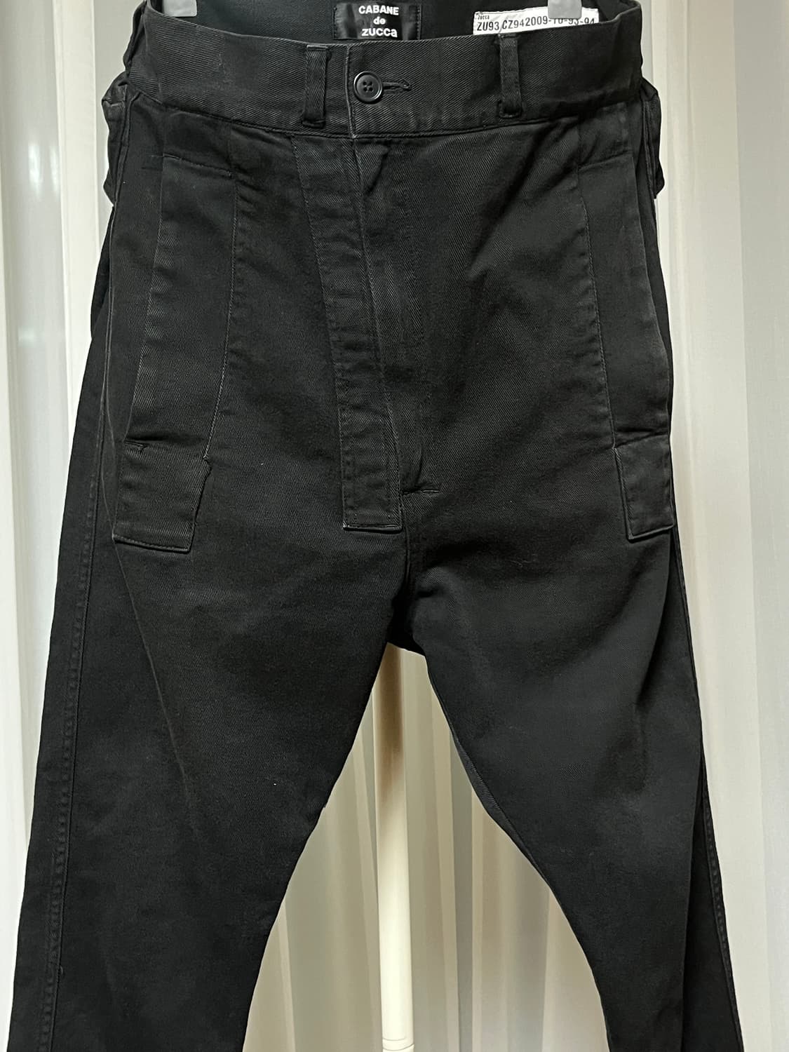 카반드주카 사선지퍼 사루엘팬츠 상품이미지2