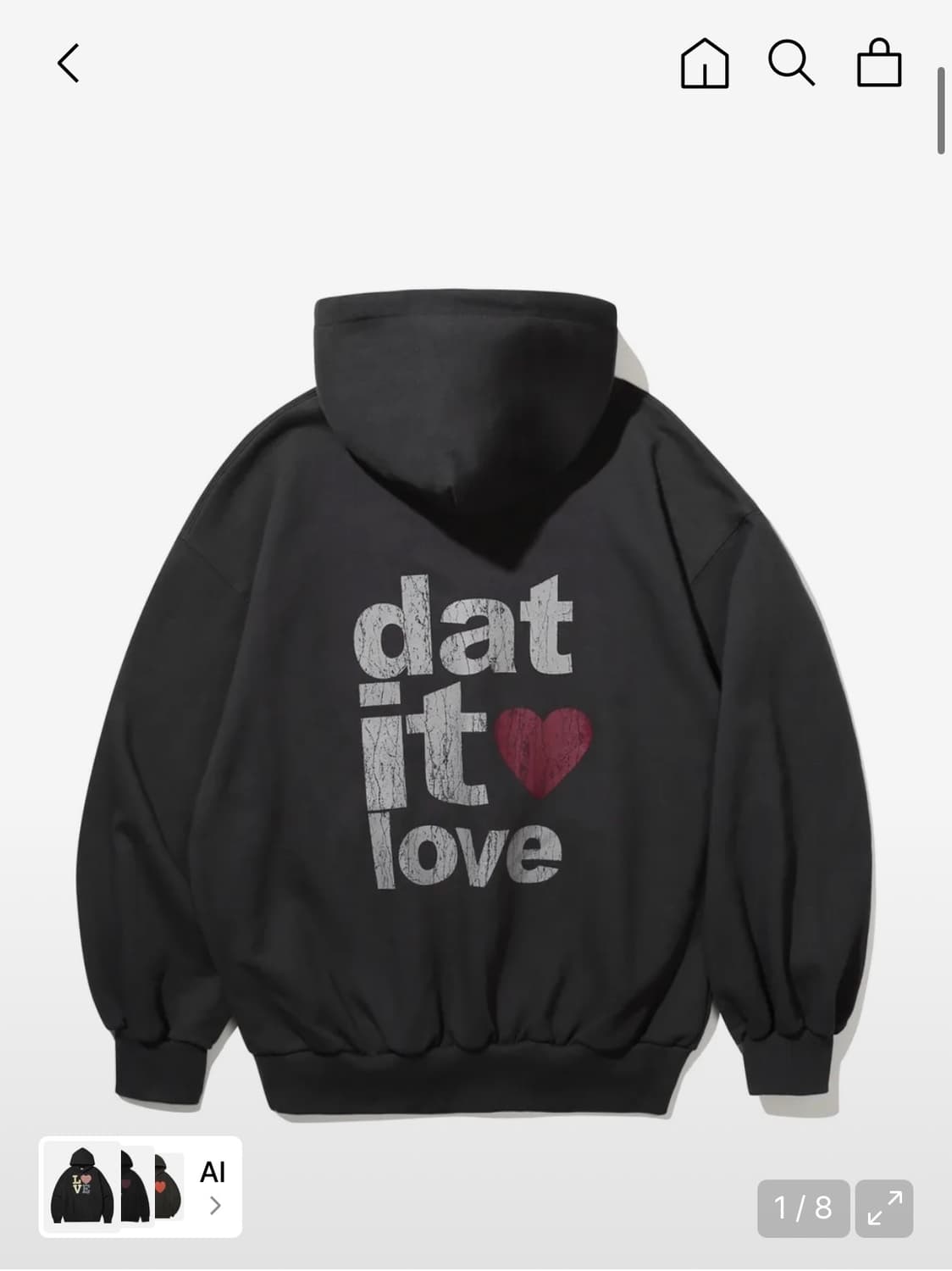 어반스터프 후디 차콜 상품이미지1