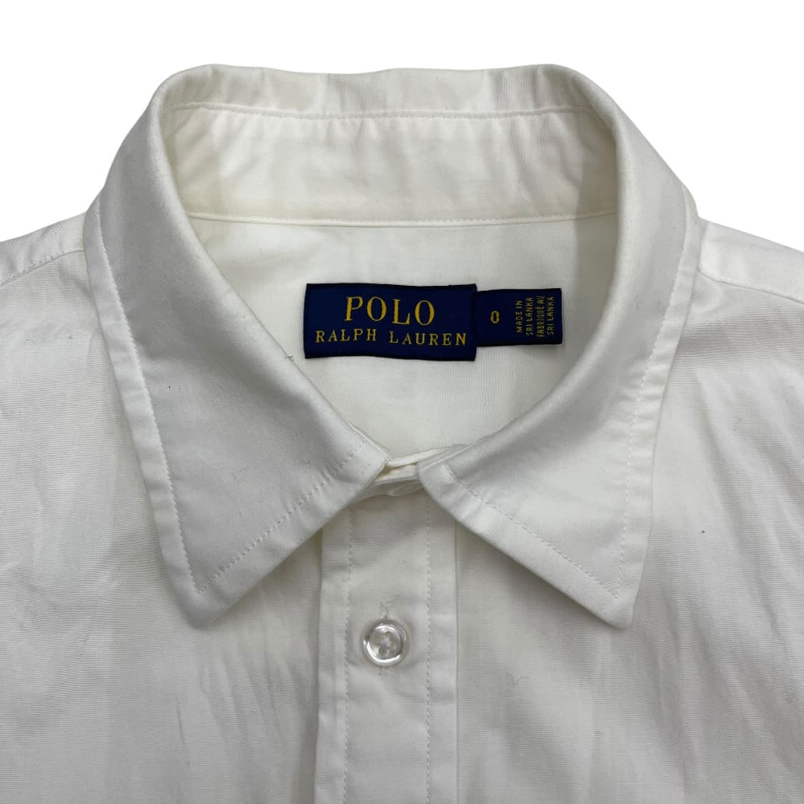 폴로 랄프로렌 네이비포니 화이트 셔츠 0 상품이미지5