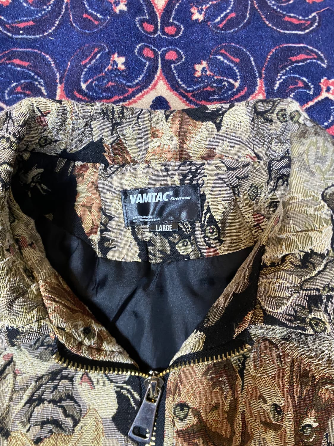 VAMTAC 캣츠 카라넥 집업자켓 상품이미지5