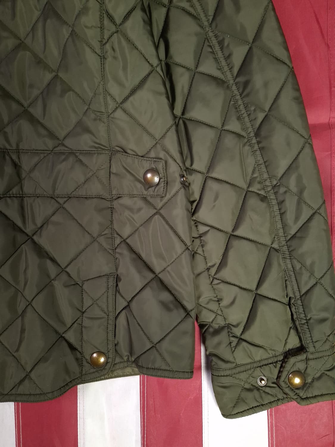 새제품급 오리지날 랄프로렌폴로 퀼팅 자켓 상품이미지9