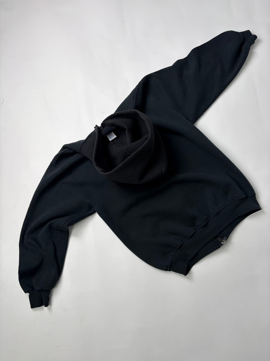 90s Russell Two Tone Zip Up Hoodie 상품이미지2