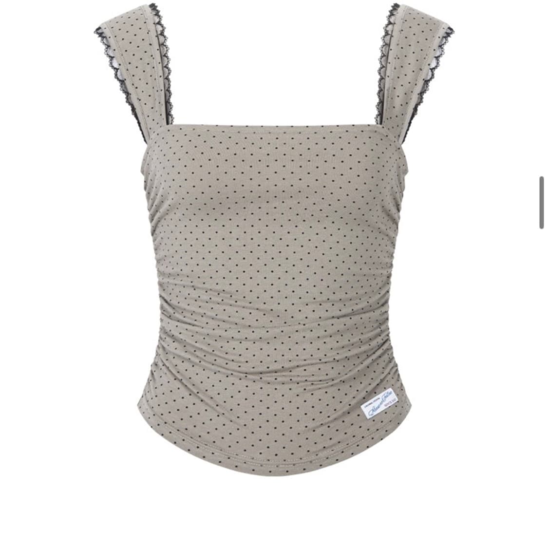 [새상품] 플리즈노팔로우 Anne Dot Lace Sleeveless  상품이미지1