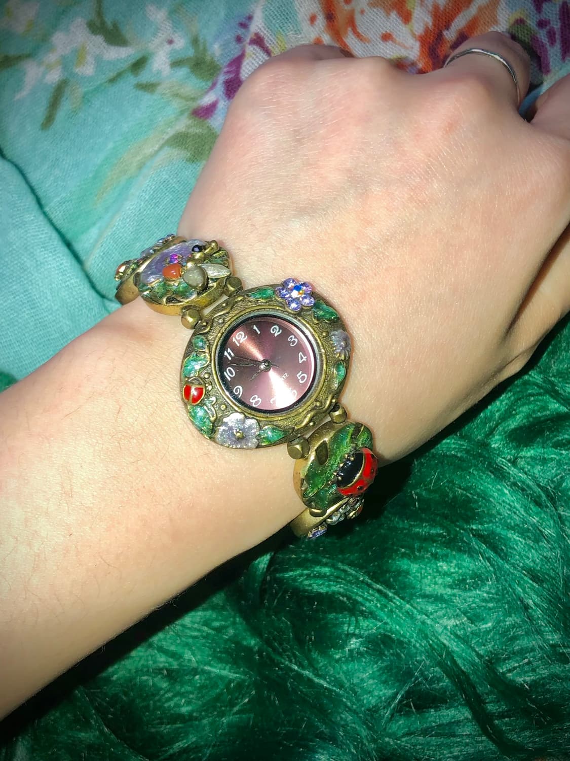 앤틱 무당벌레 시계 상품이미지2